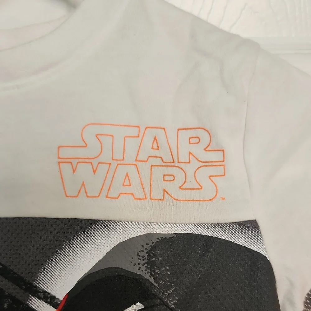 Star Wars Kylo Ren Kids Tee - White, Gray, Orange
